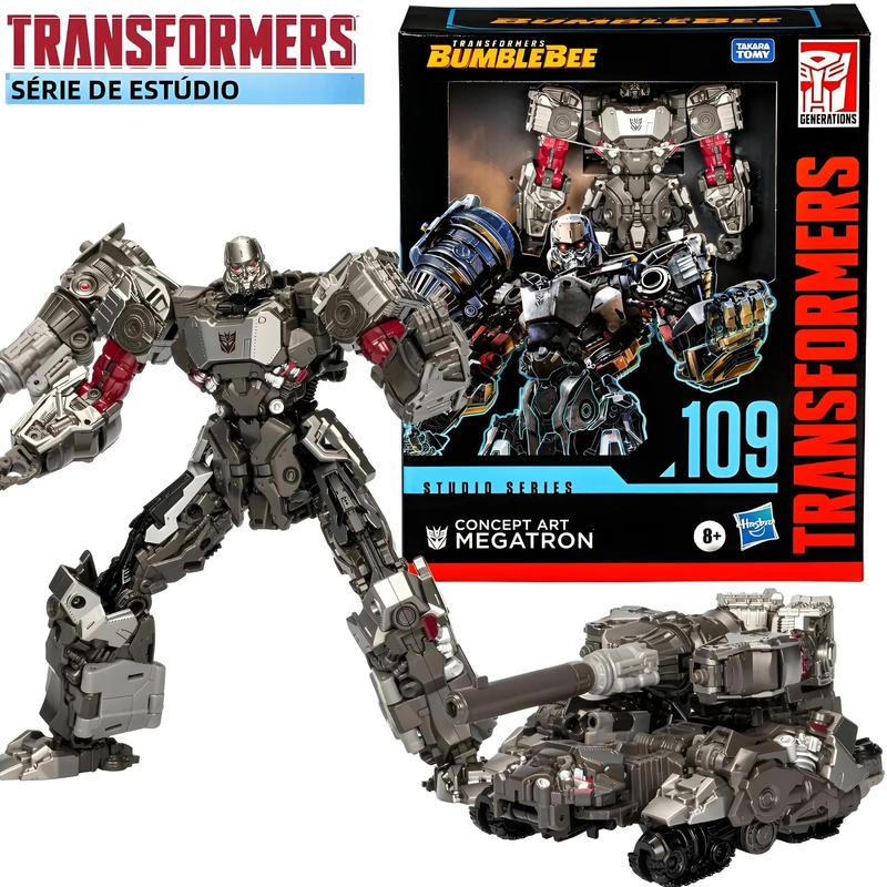 Figura De Ação Megatron Leader Concept Art Transformers Studio